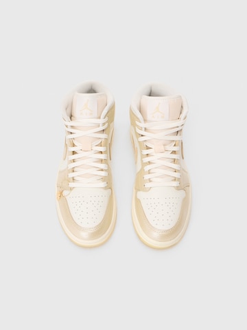 Jordan Nízke tenisky 'AIR JORDAN 1 MID SE' - Béžová