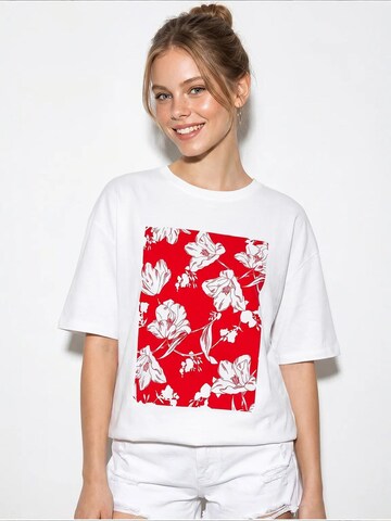 T-shirt 'T-Shirts' Bianco Lucci en mélange de couleurs