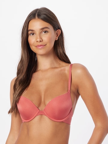 ESPRIT Push-up Bra in Orange: front