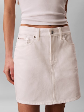 Jupe Calvin Klein Jeans en blanc