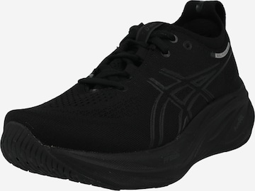 ASICS Παπούτσι για τρέξιμο 'GEL-NIMBUS 26' σε μαύρο: μπροστά