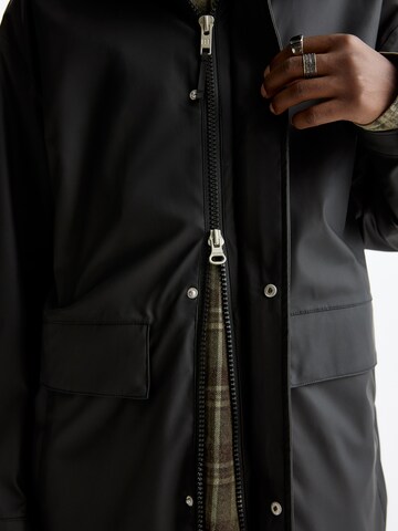 Veste mi-saison Pull&Bear en noir