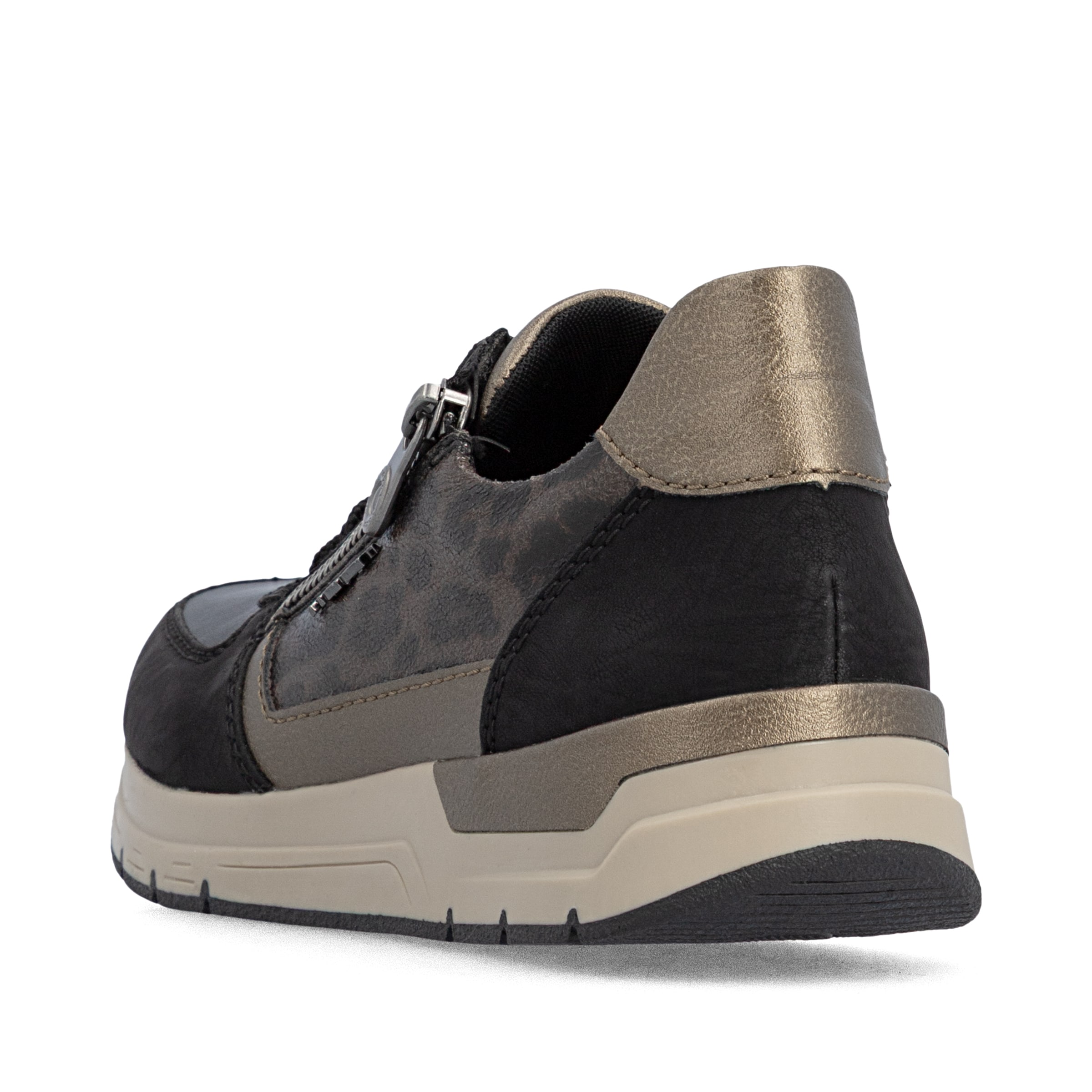 Baskets basses Rieker en noir