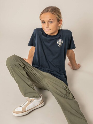 T-Shirt 'DEKARI' Deeluxe en bleu