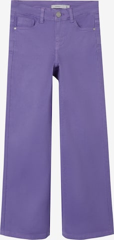 NAME IT Wide leg Pants 'Polly' in Purple: front