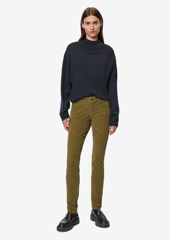 Coupe slim Pantalon 'Alby' Marc O'Polo en vert