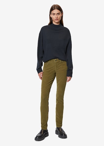 Marc O'Polo Slim fit Trousers 'Alby' in Green