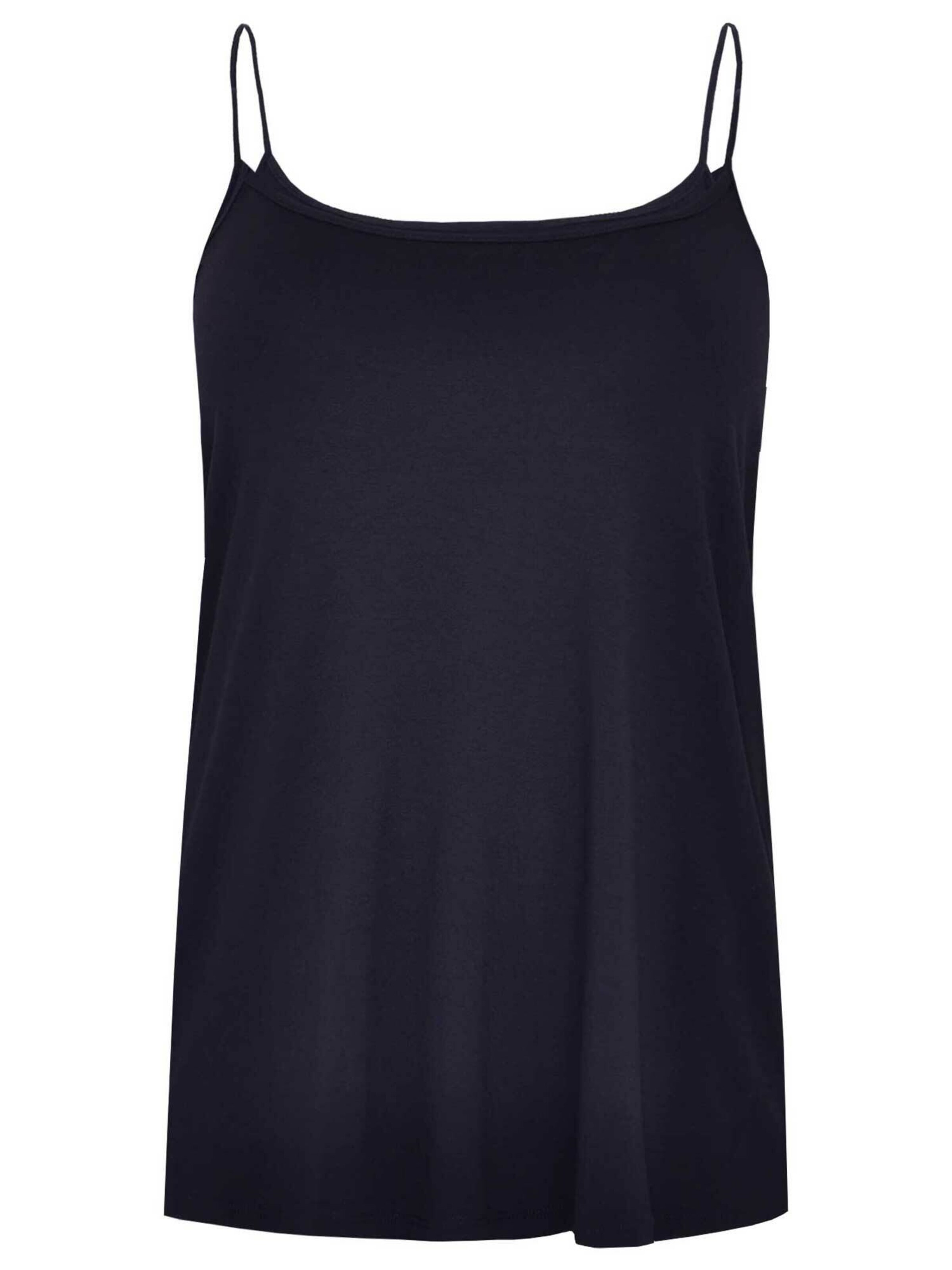 YOEK Top 'Lynn' in Blauw: voorkant