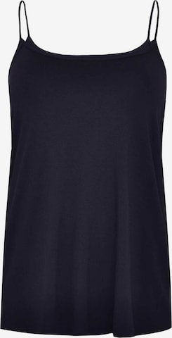 YOEK Top 'Lynn' in Blue: front