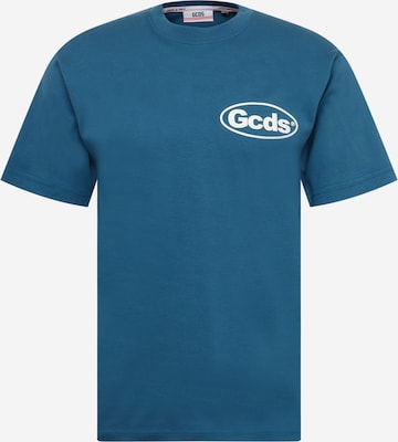 GCDS Shirt in Blue: front