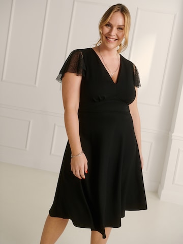 Robe 'Bianca ' Guido Maria Kretschmer Curvy en noir