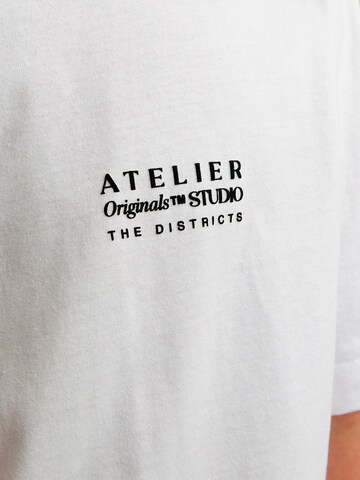 JACK & JONES Bluser & t-shirts 'JORBrooklyn' i hvid