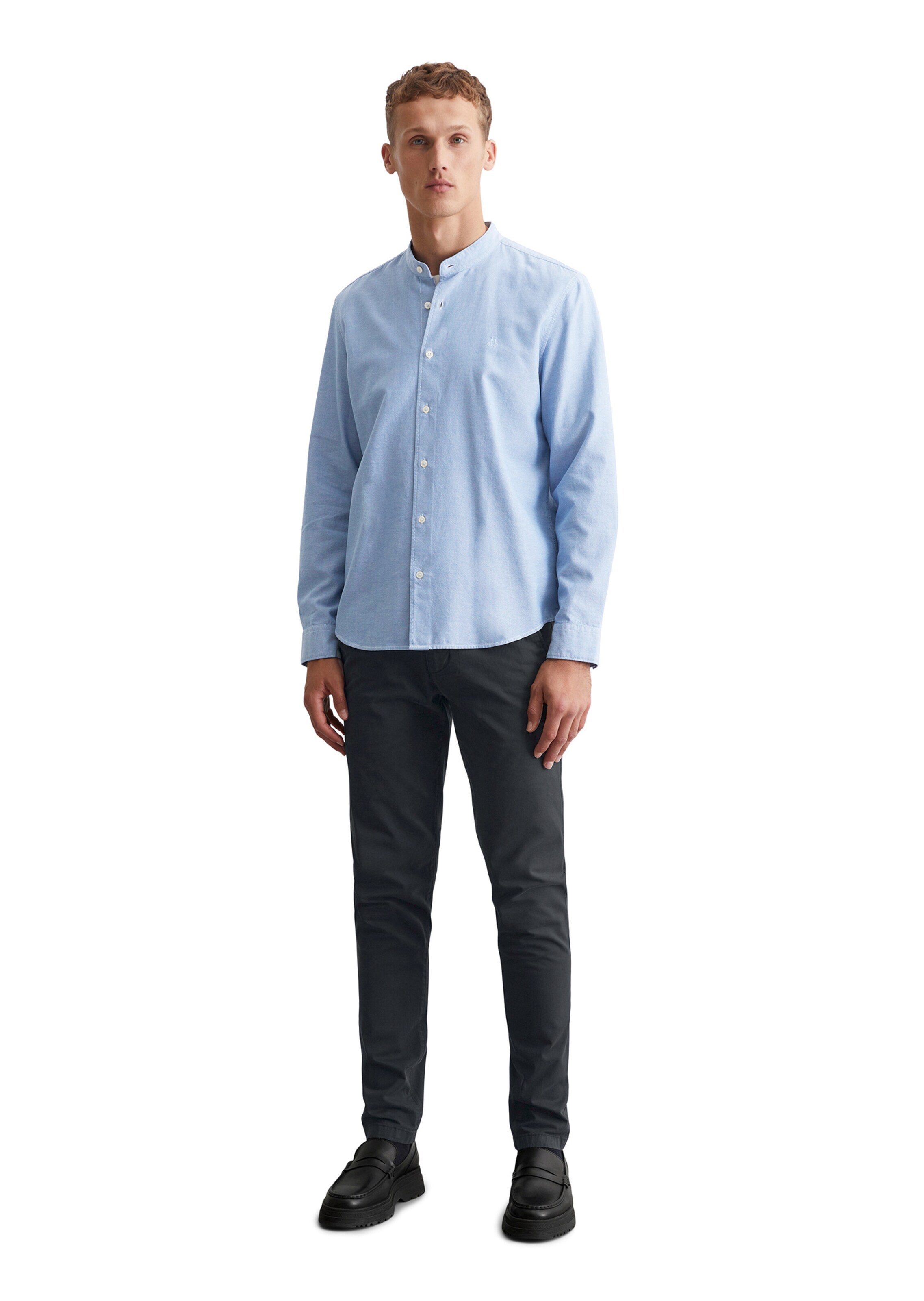 Marc O'Polo Regular fit Button Up Shirt in Blue