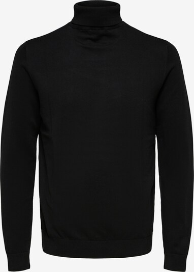 SELECTED HOMME Pullover 'Berg' in schwarz, Produktansicht