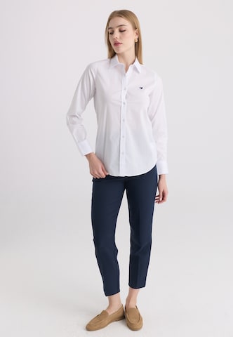Chemisier Felix Hardy en blanc