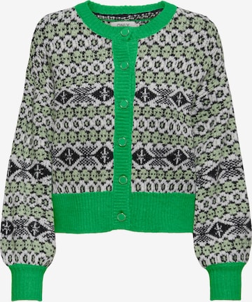 Cardigan 'DEA' ONLY en vert : devant