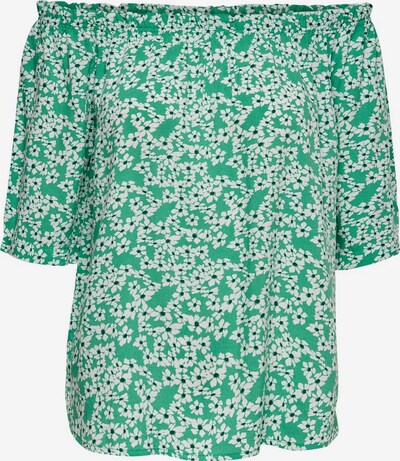 JDY Bluse in smaragd / hellgrün / weiß, Produktansicht
