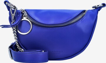 Seidenfelt Manufaktur Crossbody Bag 'Skien II' in Blue: front