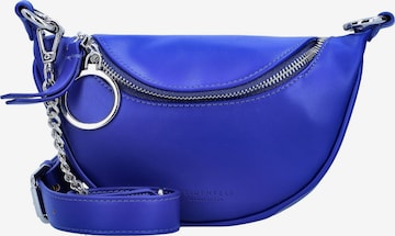 Seidenfelt Manufaktur Crossbody Bag 'Skien II' in Blue: front