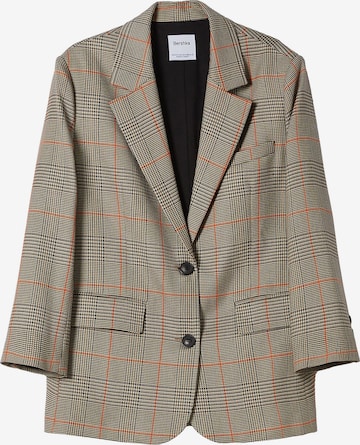 Bershka Blazer in Brown: front