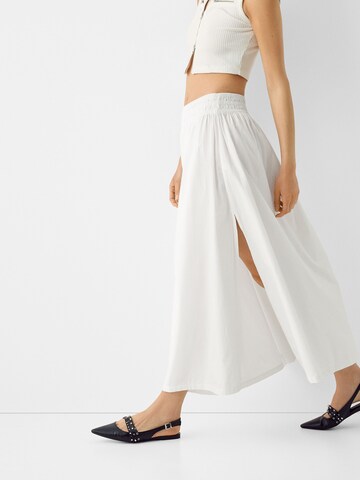 Jupe Bershka en blanc