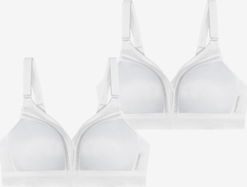 High support Soutien-gorge de sport ' Triaction Workout ' TRIUMPH en blanc : devant