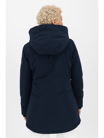 alife & kickin Winterjacke 'Flora' in Blau