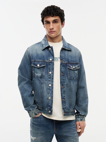 Tommy Jeans Tussenjas 'Ryan' in Blauw: voorkant