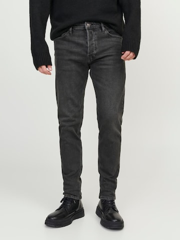 JACK & JONES Regular Jeans 'Erik Cooper' i svart: framsida