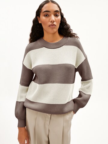 ARMEDANGELS Sweater 'HAYLE' in Beige: front