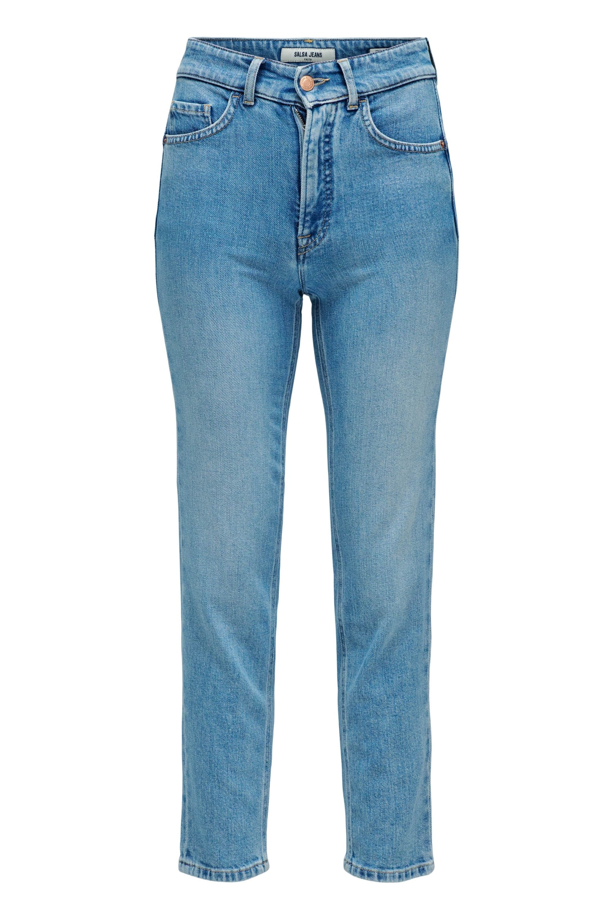Skinny Jean 'Faith' Salsa Jeans en bleu : devant