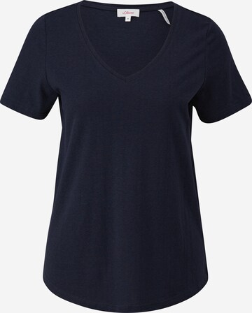 s.Oliver T-Shirt in Blau: predná strana