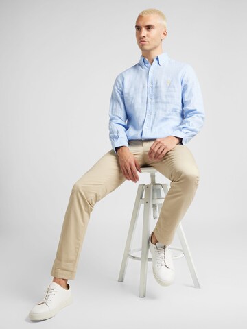 Polo Ralph Lauren Regular Fit Hemd in Blau