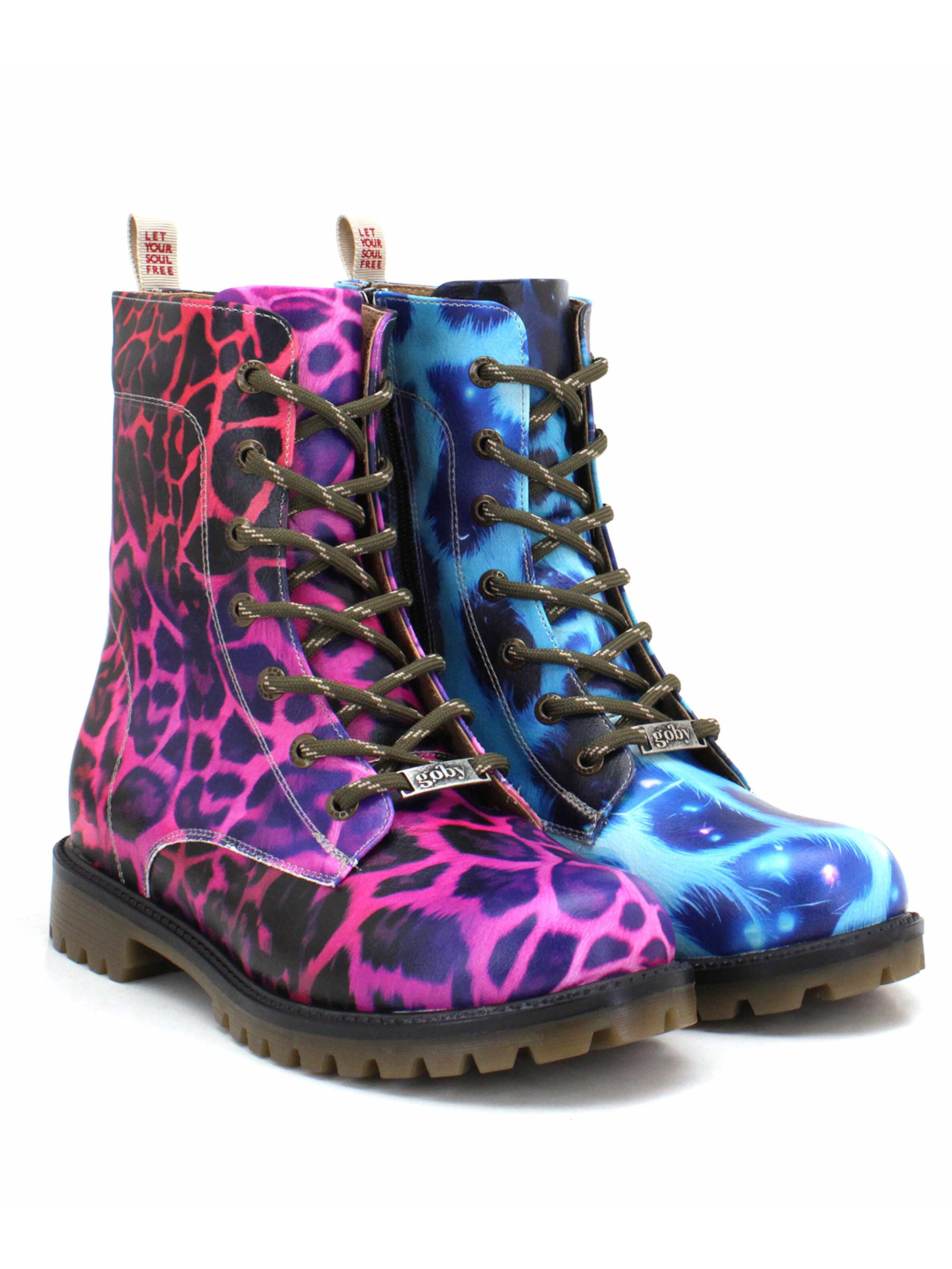 Goby Schnürstiefel 'Goby WMAT151'‌‌‌‌‌‌‌‌ in Mischfarben: Vorderseite