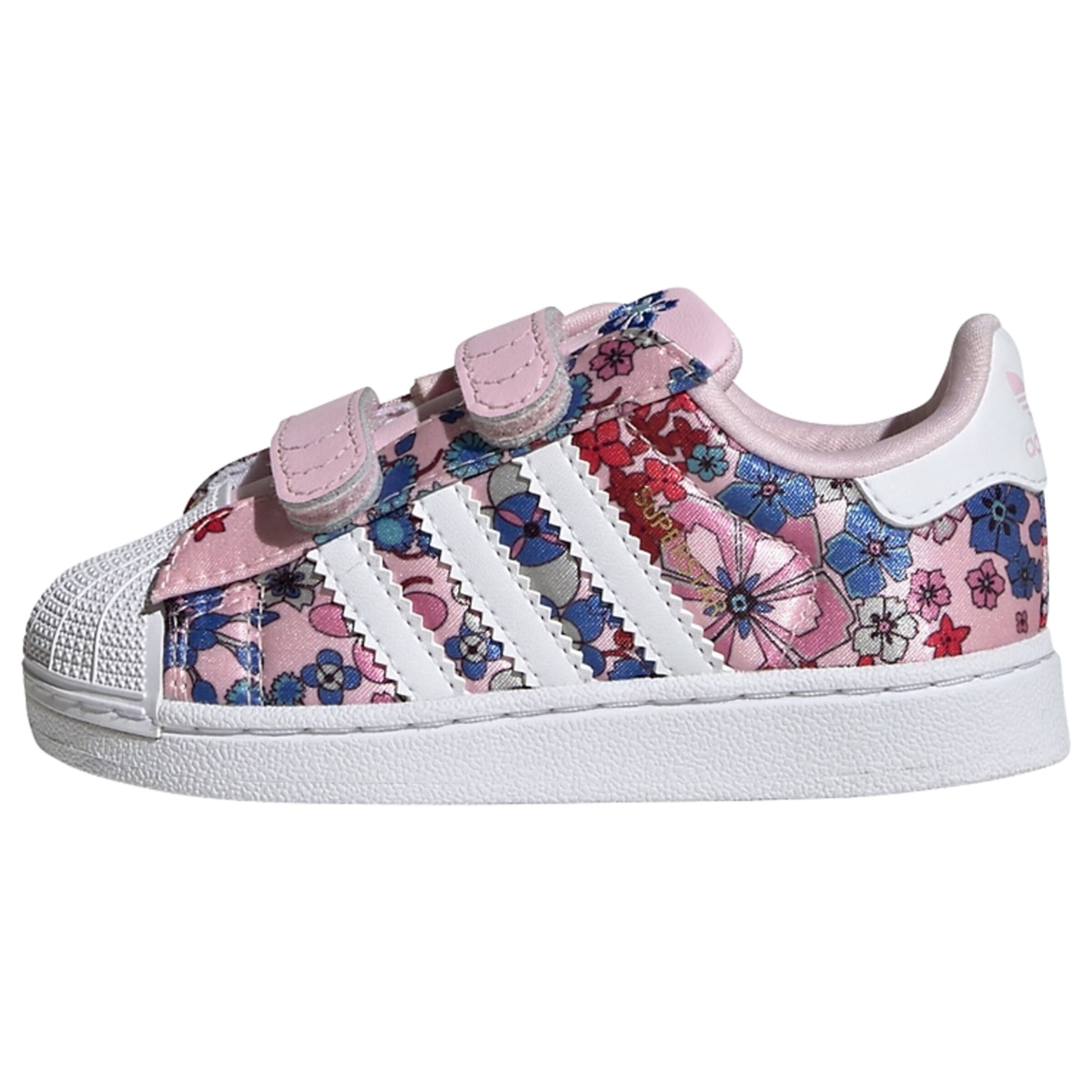 ADIDAS ORIGINALS Trainers 'LibertyLondon Superstar II ' in Pink: front