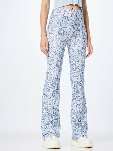 Cotton On Flared Pants in Blue: front