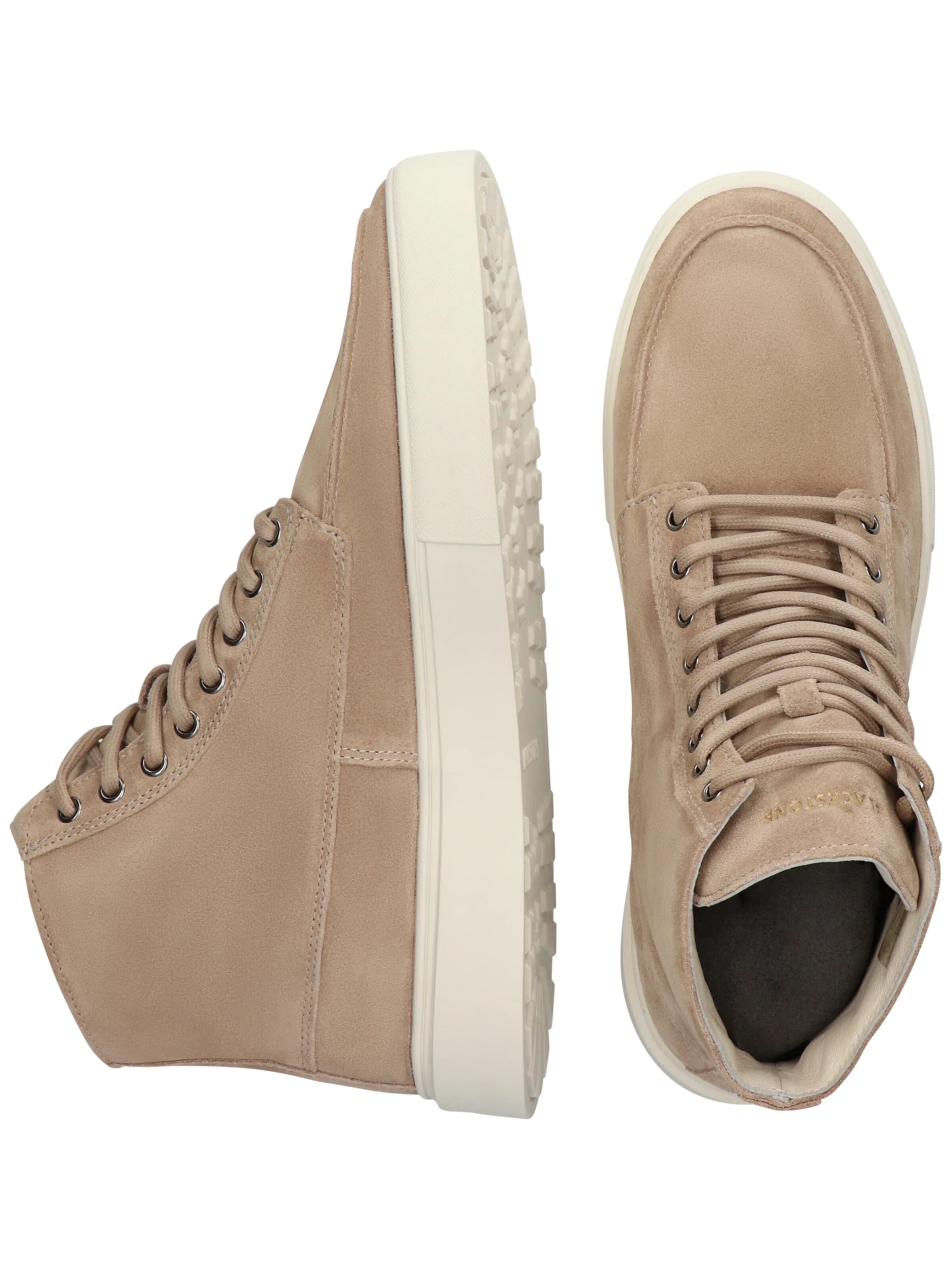 BLACKSTONE Hög sneaker 'Ruby Eero CG502' i beige