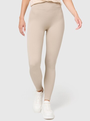 Nur Die Skinny Leggings in Braun: Vorderseite