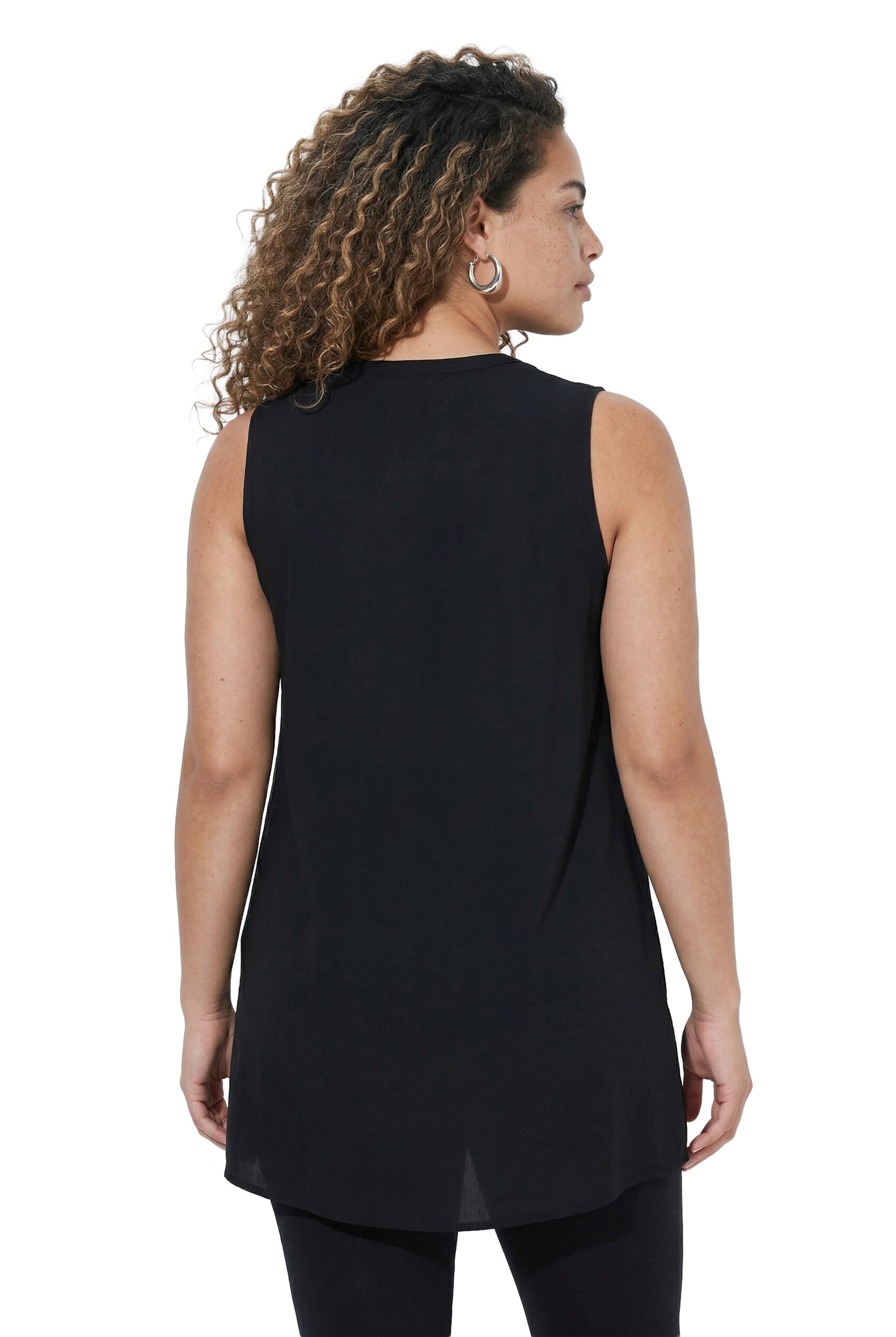 MIAMODA Tunic in Black