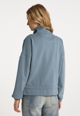 DreiMaster Vintage Zip-Up Hoodie in Blue