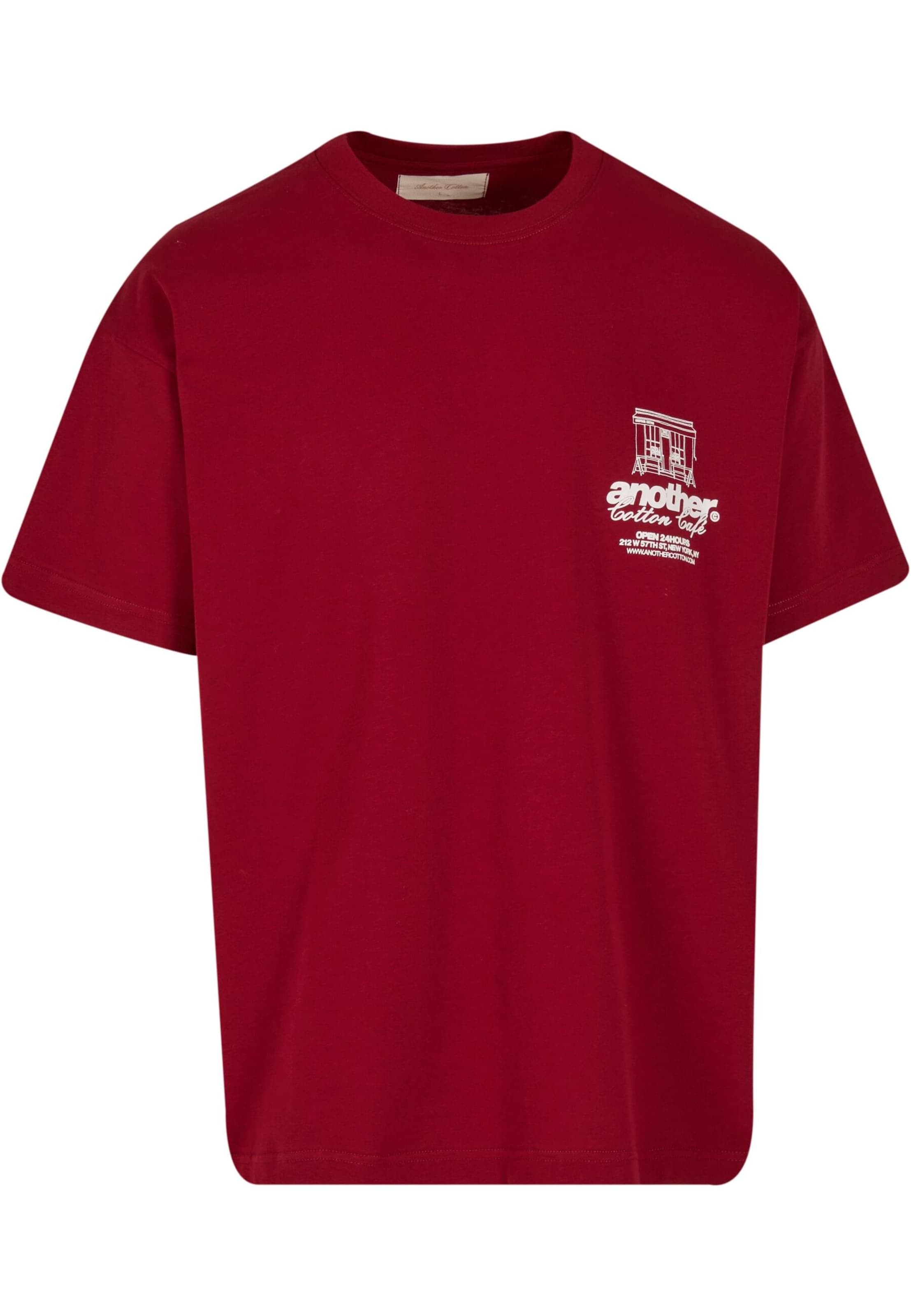 Another Cotton Lab - Camisa 'Sunday Morning' em vermelho: frente