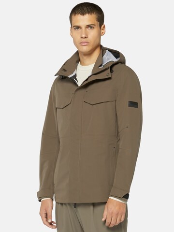 Boggi Milano Performance Jacket in Brown: front