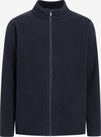 Sea Ranch Fleece Jacket 'Hagbard' in Blue: front