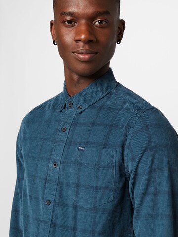 GARCIA Regular fit Button Up Shirt in Blue