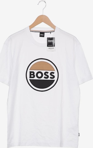 BOSS Black Top & Shirt in L in White: front