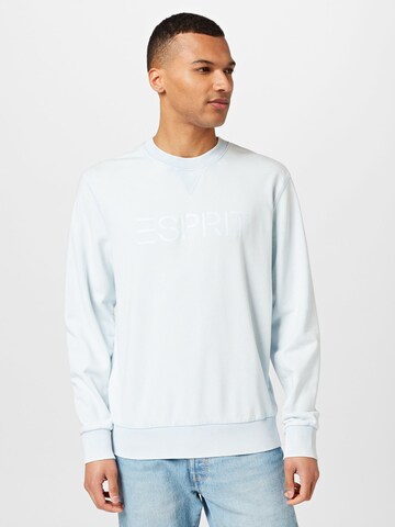 ESPRIT Sweatshirt in Blue: front