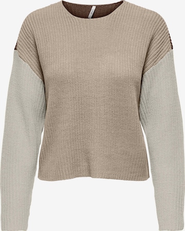ONLY Sweater 'NICCI' in Beige: front