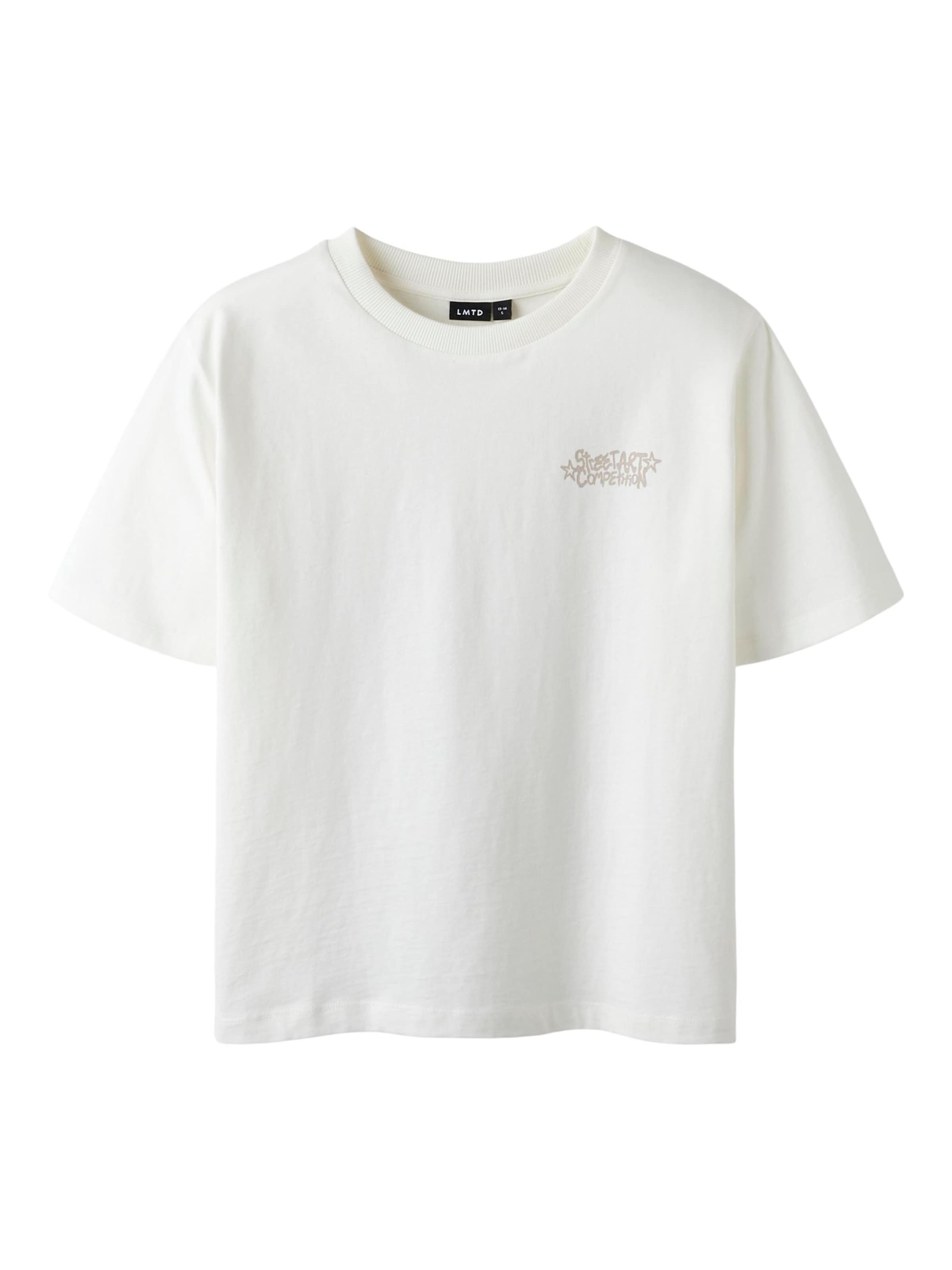 T-Shirt LMTD en blanc : devant