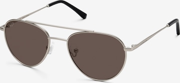 Kapten & Son Okulary przeciwsłoneczne 'Soho' w kolorze srebrny: przód