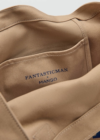 MANGO MAN Tasche in Beige